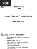 Lecture 9 Business Process Modelling