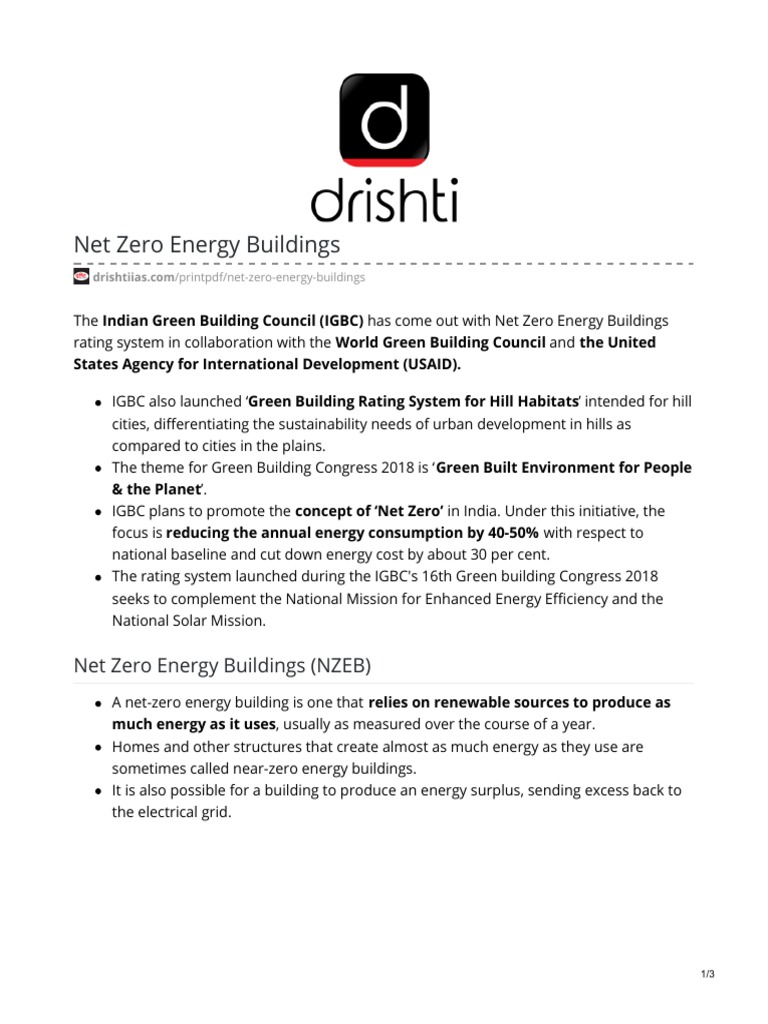 Photo inspiration: India S Net Zero Energy Buildings Initiative Pdf Photo Inspiration