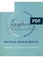 1941 Epiphone Full Line Guitar Catalog