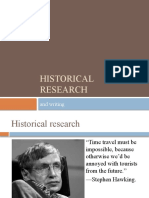 Historical Research