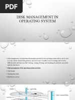 Disk Management in Operating System