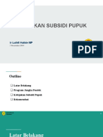 KEBIJAKAN PUPUK BERSUBSDI MAKSAR 7 NOV 2019 (PK - Lasimin)