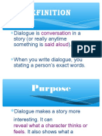 Dialoguewritting - 2