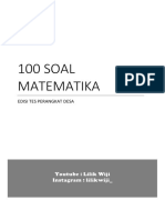 100 Soal Matematika