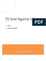 70 Soal Agama Islam