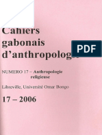 Anthropologie Religieuse 2006