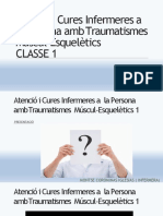 1a Sessio Atencio I Cures Trau Matismes Musculoesquelètics