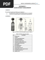 EXP1-SOUND INTENSITY MEASUREMENT-non Guided