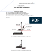 EXP2-SURFACE ROUGHNESS MEASUREMENT-non Guided