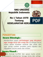 11 Undang-Undang 1. PERUNDANGAN K3 DI INDONESIA