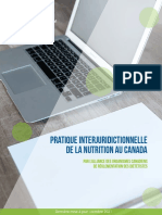 Guide Pratique Interjuridictionnelle Nutrition Canada Octobre 2021
