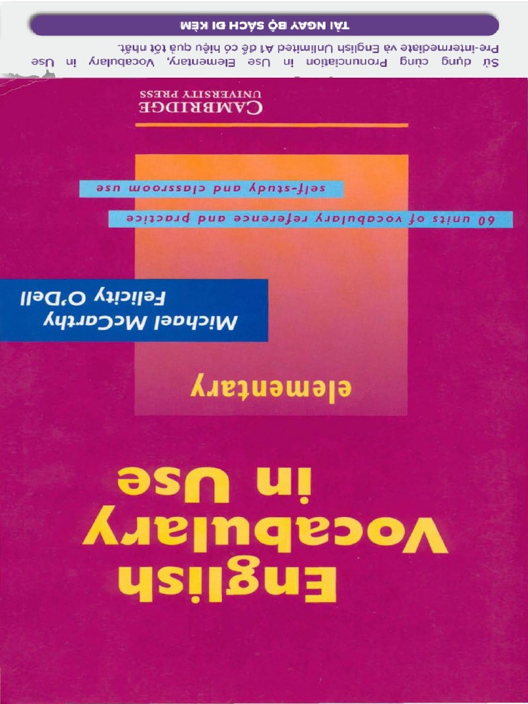 English vocabulary in use elementary pdf