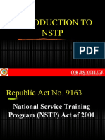 Introduction To NSTP