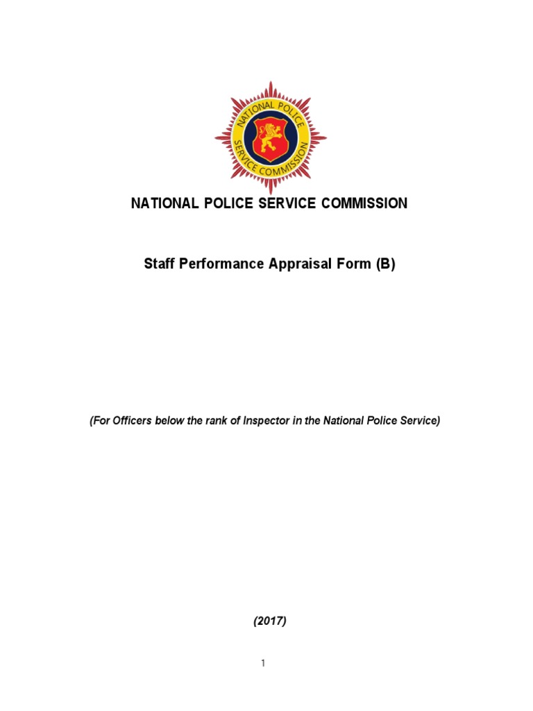 Appraisal Forms B | PDF | Performance Appraisal | Business
