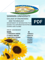 Samara University Course on Information Retrieval Group Assignment