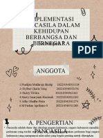 Implementasi Pancasila Dalam Kehidupan Berbangsa Dan Bernegara