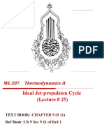 Lec - 25 - Ideal Jet Propulsion Cycle
