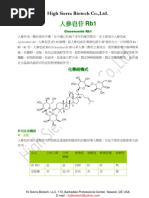 Download Rb1Ginsenoside Rb1 by High Sierra Biotech SN6167224 doc pdf