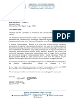 Letter - San Miguel - SDS Strategic Communication Exercise - 1 (Signed)