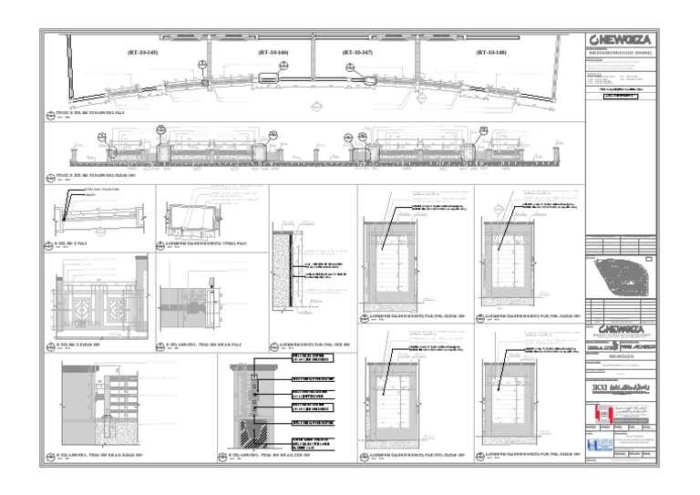 NH06-RT-10 - (145-148) - AR-R00 - Sheet - AR-010 - STEEL GATES, LOUVERS ...