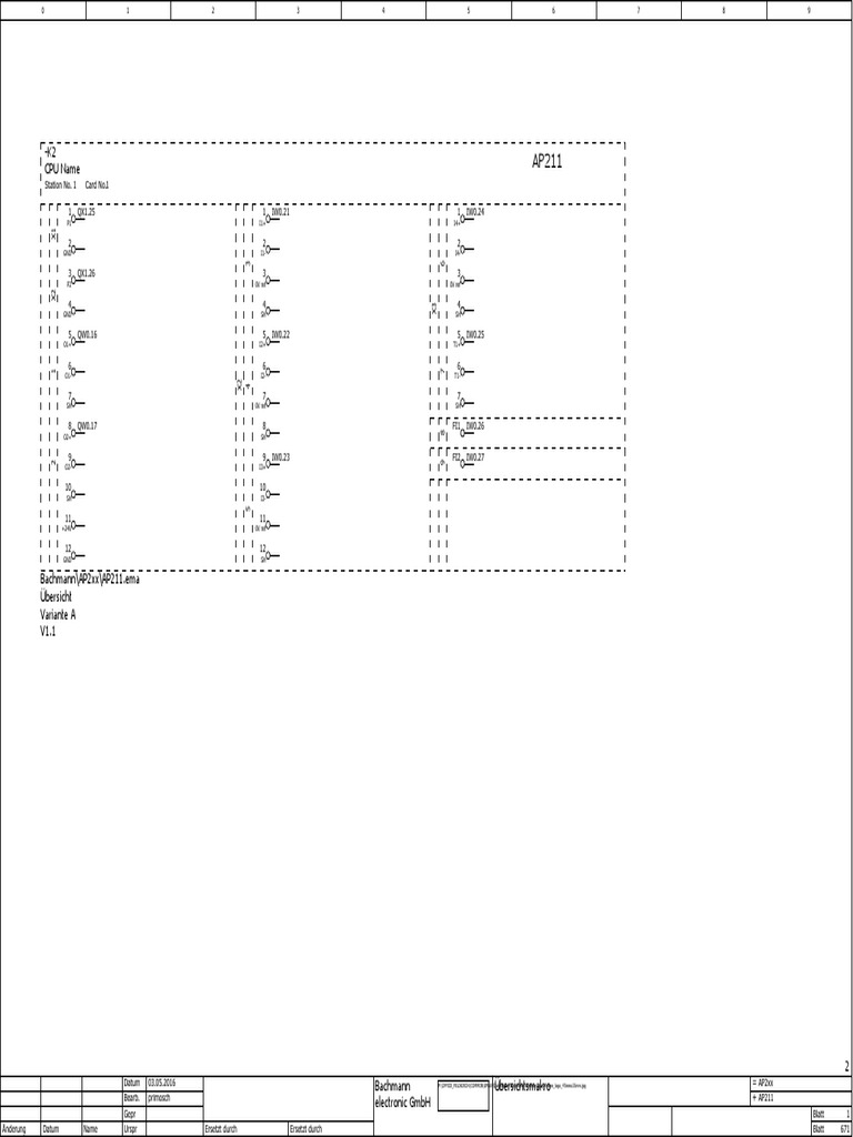 Eplan Bachmann 1 06 | PDF