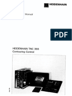 HEIDENHAIN TNC 355 Operating Manual