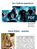 Harry Potter I Kultura Popularna