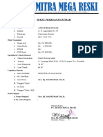 Surat Pesanan Rumah 07,12,2022