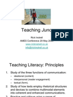 Teaching Juno: Principles of Media Literacy