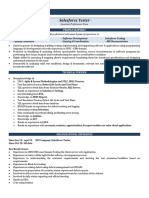 SFDC Sample Resume