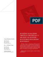 IKK MV - Knjižno Nasljeđe Obitelji Truhelka U Muzeju Slavonije - Kulturno-Povijesni Kontekst