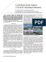 Load Flow and Short-Circuit Analysis in A Romanian 11020 KV Retrofitted Substationmicu2016