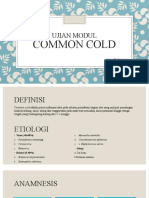 UJIAN MODUL COMMON COLD