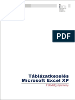 Microsoft Excel XP. Feladatgyűjtemény