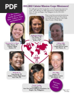 Download 842011 Weekly Update CMC Special Edition  by Cabrini Mission Corps SN61674483 doc pdf