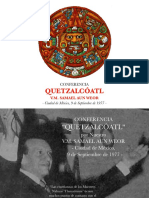 Conferencia sobre Quetzalcóatl del V.M. Samael Aun Weor