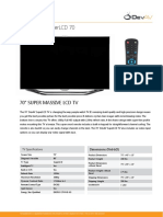 Dx-B5000 Superlcd 70: 70" Super Massive LCD TV