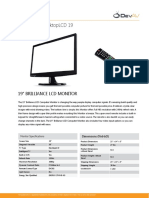 Dx-H5000 Desktoplcd 19: 19" Brilliance LCD Monitor