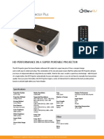 Compact HD Projector with Auto Focus
