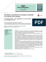 Dermatosis en Pacientes Con Sobrepeso y Obesidad