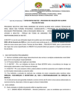 Processo Seletivo SECTET 2023 oferta 12.7 mil vagas técnicas