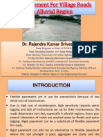 Rigid Pavement For Village Roads in Alluvial Regions