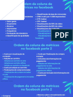 Ordem Da Coluna de Métricas No Facebook