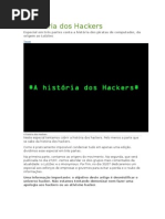 A história dos Hackers