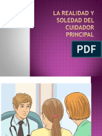 La Realidad y Soledad Del Cuidador Principal