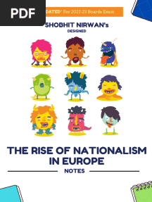 The Rise of Nationalism in Europe: Shobhit Nirwan'S