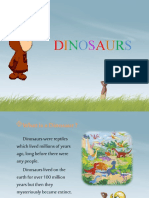 Presentation About Dinosaurs