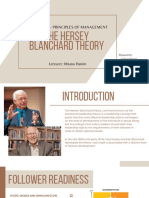 The Hersey Blanchard Theory 