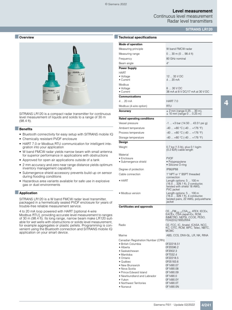 sonda-nivel-poz-6-pdf-manufactured-goods-electrical-engineering