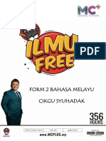 Seminar Ilmufree Form 2 B.melayu MR Syuhadak 22.12.2022